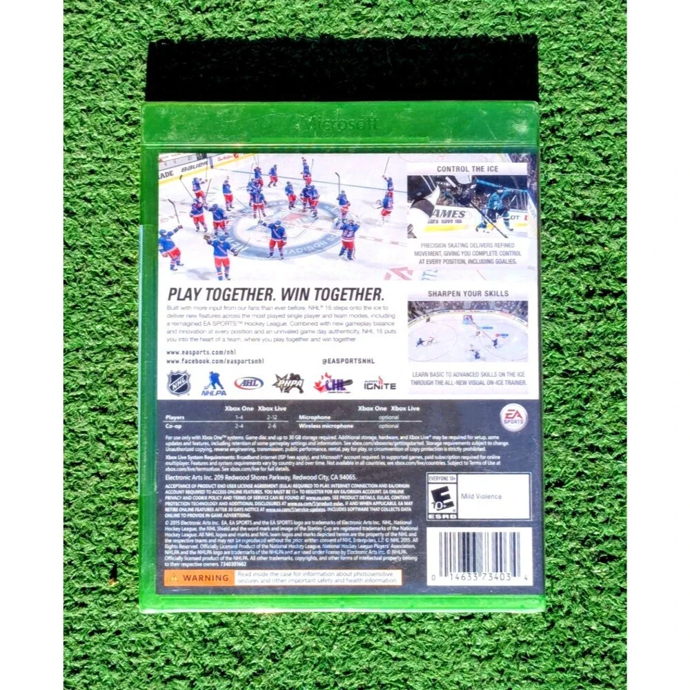 NHL 16 | Xbox One | Standard Edition | Brand New | Factory Sealed NOS